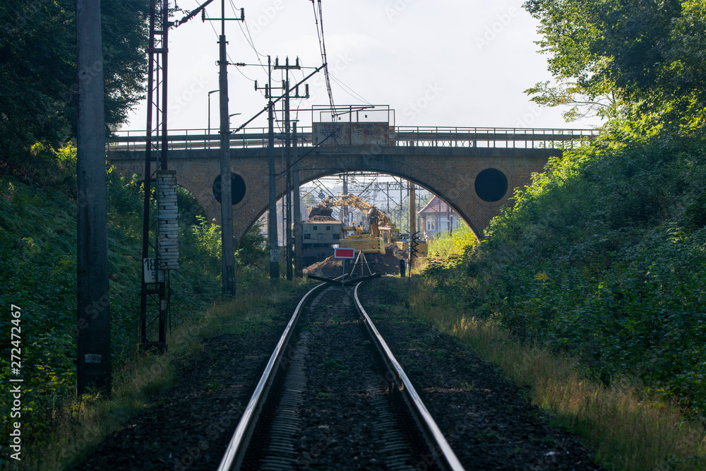 renovation of railway tracks