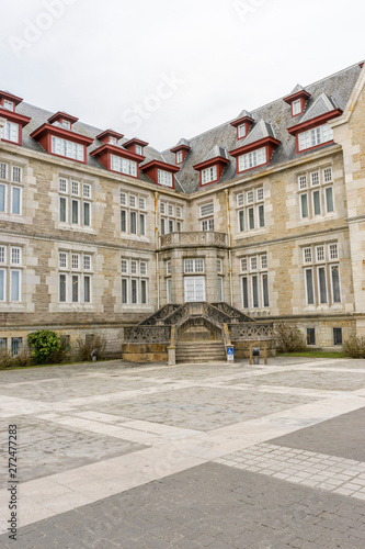Palacio de la Magdalena in the city of Santander, north of Spain. Building of eclectic architecture and English influence next to the Cantabrian Sea © Fernando Cortés