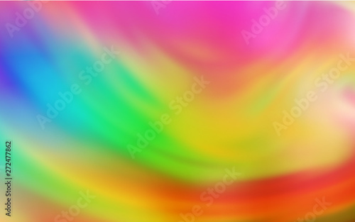 Light Multicolor vector glossy abstract background. © smaria2015