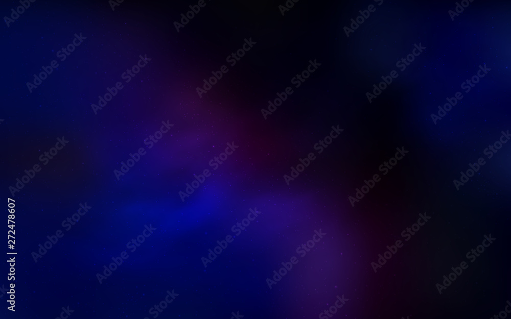 Dark Pink, Blue vector pattern with night sky stars. Dark Pink, Blue vector pattern with night sky stars.