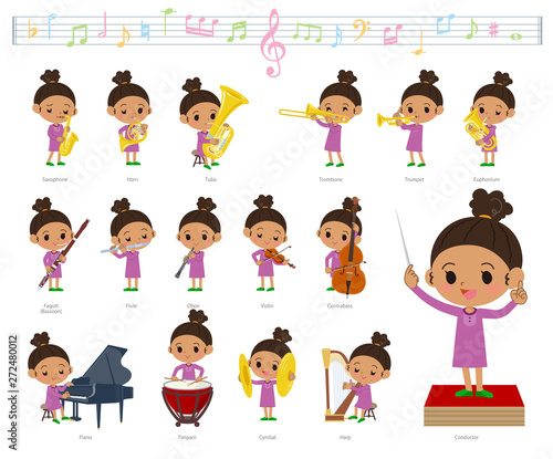 perm hair girl_classic music