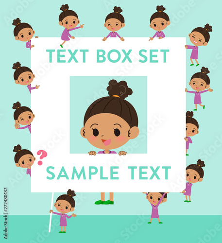 perm hair girl_text box