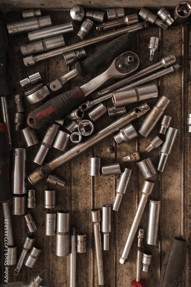 Old toolbox Old toolbox
