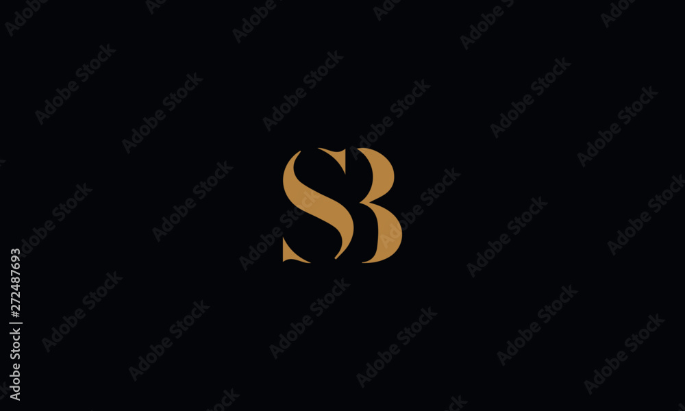 SB logo design template vector illustration SB logo design template vector illustration