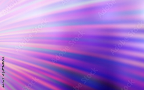 Light Purple, Pink vector template with bent lines.