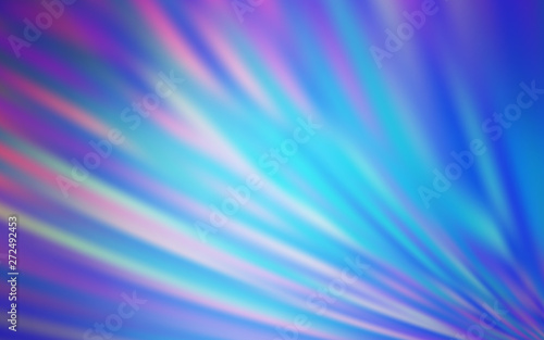 Light Pink  Blue vector background with stright stripes.