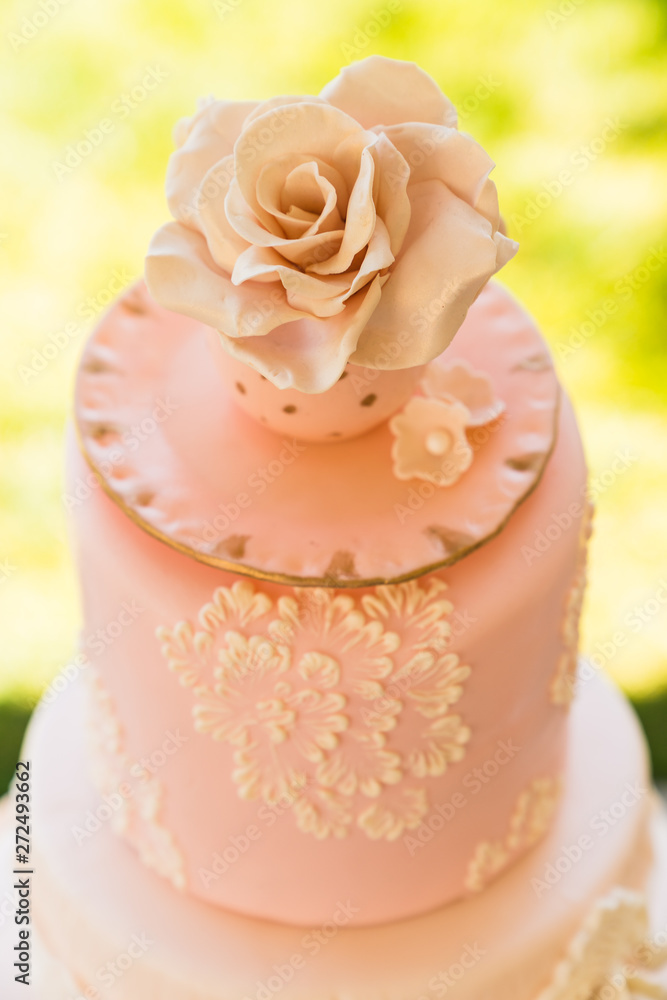 Sweets desserts spring summer theme table at event Sweets desserts spring summer theme table at event