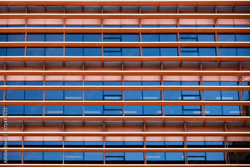 Abstract facade with windows Abstract facade with windows