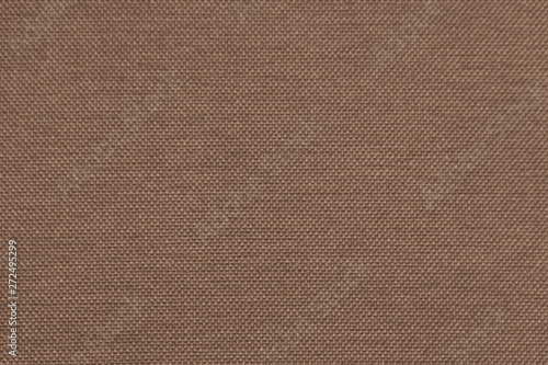 Rough brown fabric texture for background and design