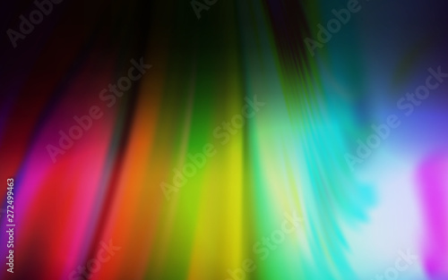 Dark Multicolor vector glossy abstract background.
