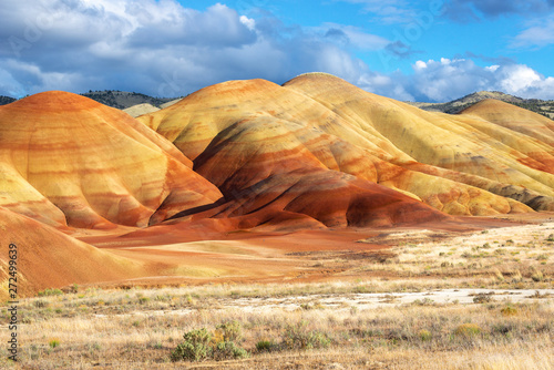 Painted Hills of John Day Fossil Beds National Monument, Oregon, USA photo