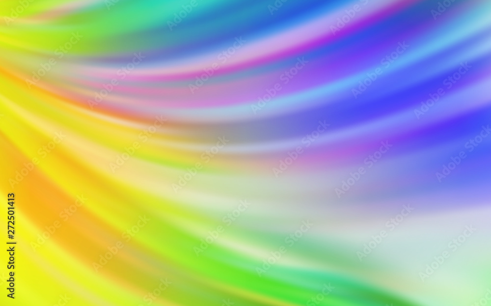 Fototapeta premium Light Multicolor vector abstract blurred background.