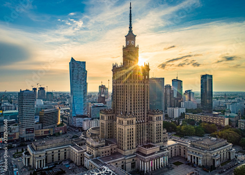 Warszawa © Drone in Warsaw