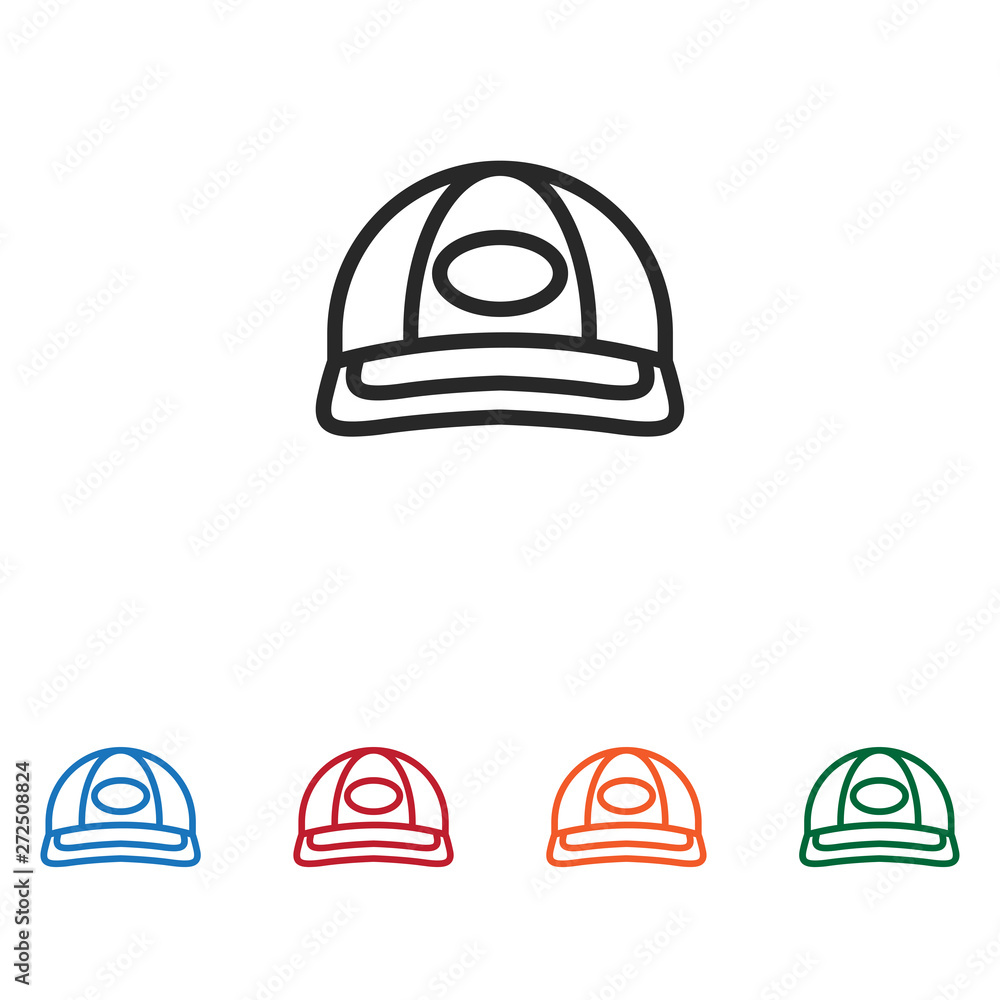 Fototapeta premium Cap vector icon