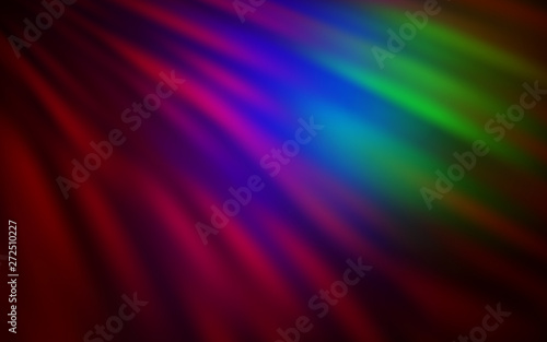 Dark Multicolor vector pattern with sharp lines.