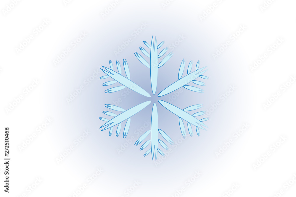 Vector Christmas snowflake Vector Christmas snowflake
