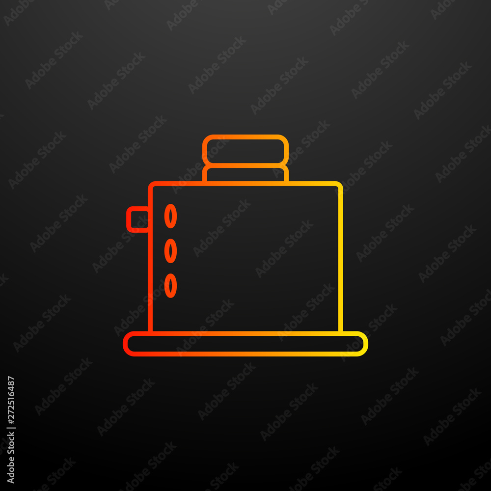 toaster nolan icon. Elements of kitchen set. Simple icon for websites, web design, mobile app, info graphics toaster nolan icon. Elements of kitchen set. Simple icon for websites, web design, mobile app, info graphics