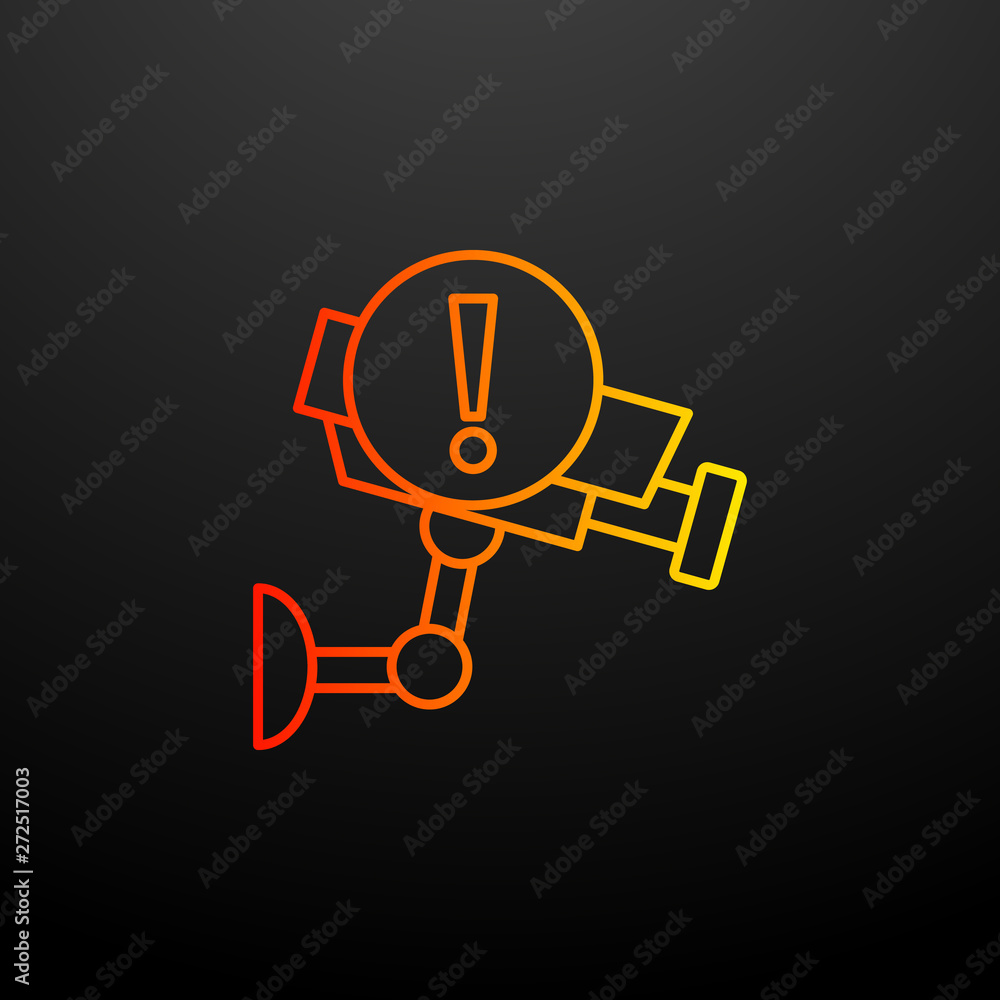 surveillance camera nolan icon. Elements of automation set. Simple icon for websites, web design, mobile app, info graphics surveillance camera nolan icon. Elements of automation set. Simple icon for websites, web design, mobile app, info graphics