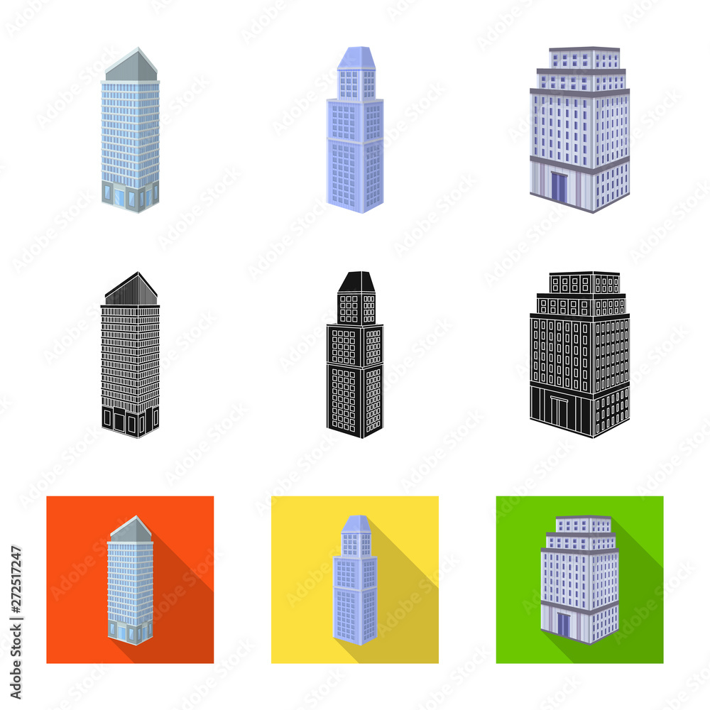 Vector illustration of construction and building logo. Collection of construction and estate stock symbol for web. Vector illustration of construction and building logo. Collection of construction and estate stock symbol for web.