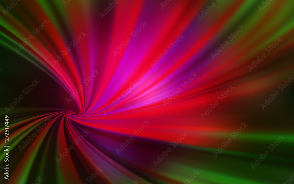 Obraz premium Dark Pink, Green vector glossy abstract background.