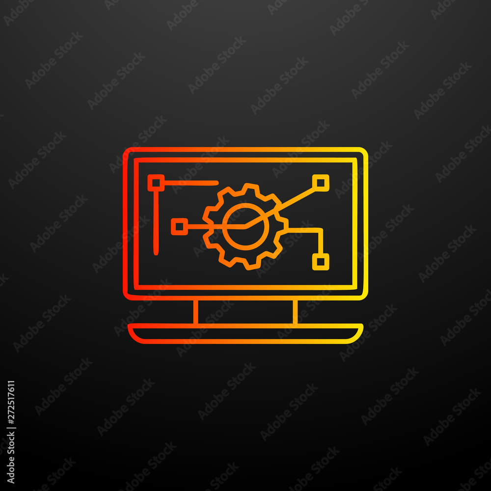 computer automation nolan icon. Elements of automation set. Simple icon for websites, web design, mobile app, info graphics computer automation nolan icon. Elements of automation set. Simple icon for websites, web design, mobile app, info graphics