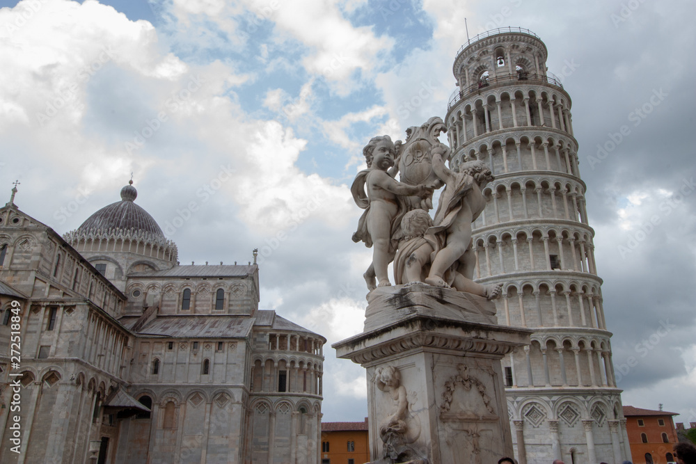 Surrounding Monuments at Leaning Tower of Pisa