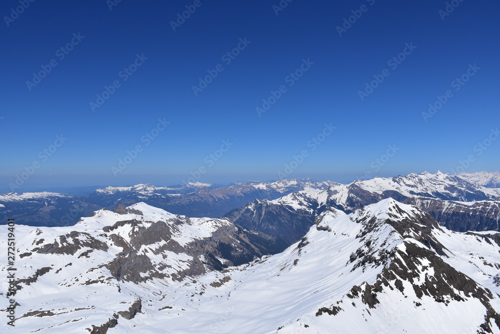 Swiss Alps horizon