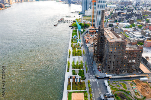 Photography Domino Park in Brooklyn, Williamsburg, Old sugar factory