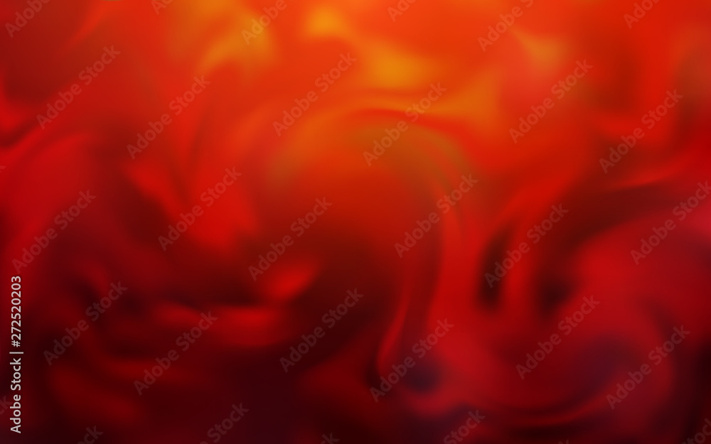 Dark Red, Yellow vector blurred shine abstract template. Dark Red, Yellow vector blurred shine abstract template.