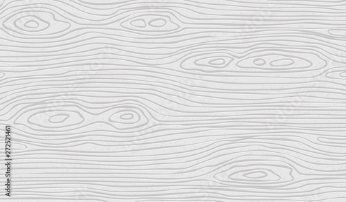 White wooden cutting, chopping board, table or floor surface. Wood texture. Vector illustration