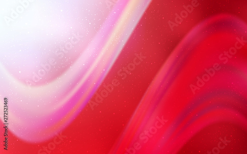 Light Red vector texture with milky way stars.