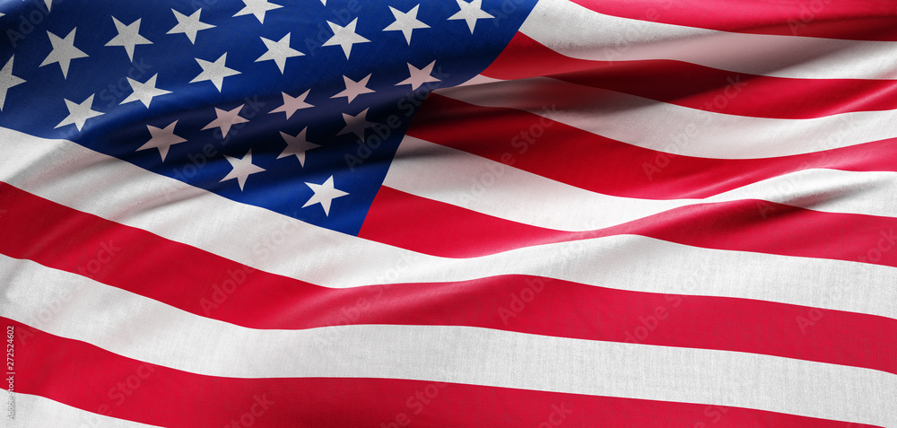 Fototapeta premium Flag of USA - United States of America. 