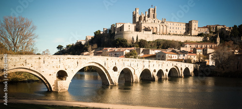 Pont Vieux and Cathedral of Saint Nazaire, Beziers