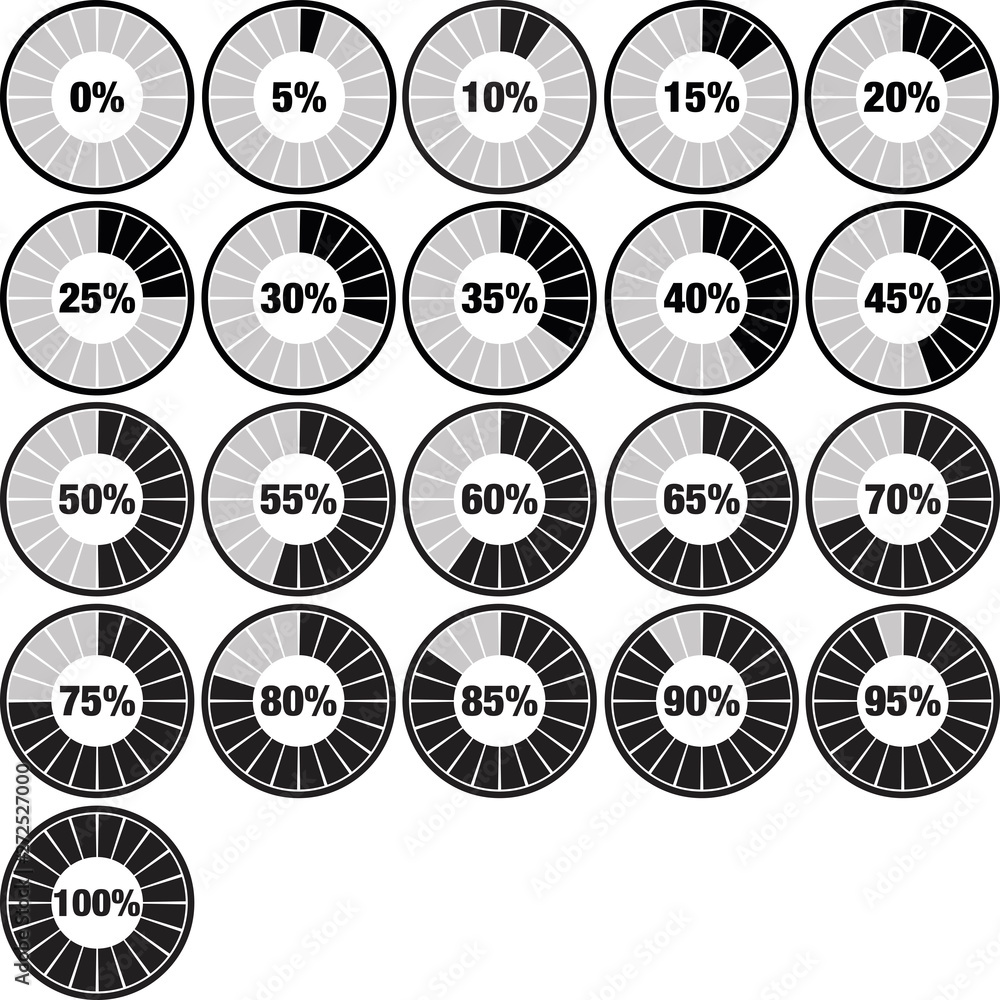 Upload Circles Counting in Steps of 5 Percent Upload Circles Counting in Steps of 5 Percent