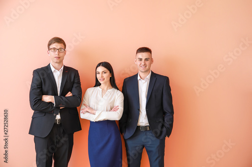 Team of business people on ...