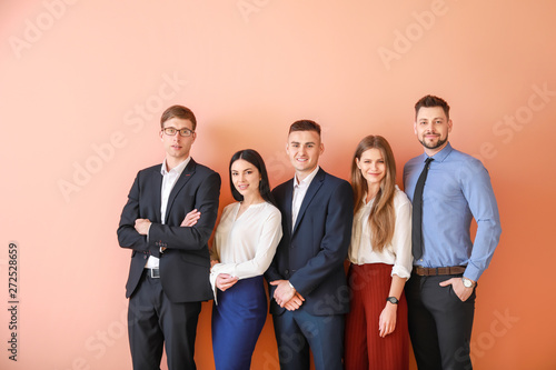 Team of business people on ...