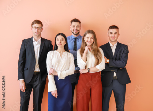Team of business people on ...