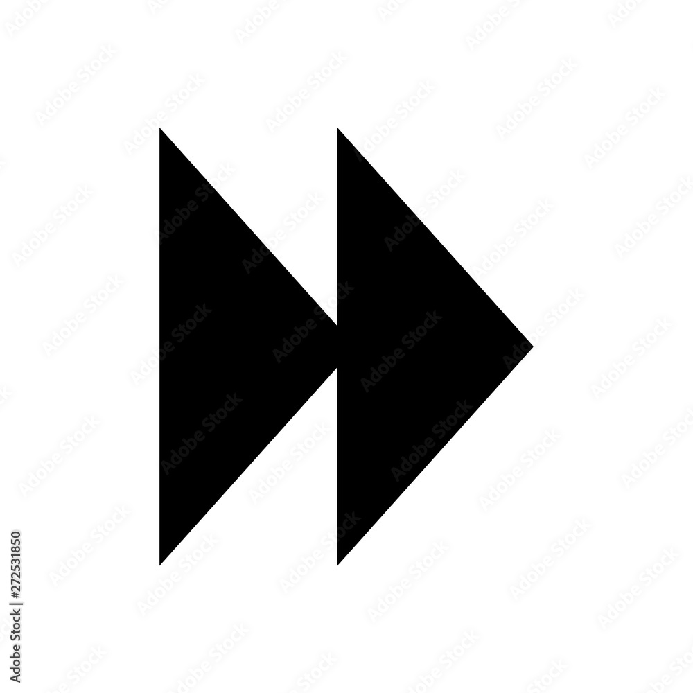 Jump backward icon flat vector illustration design Jump backward icon flat vector illustration design
