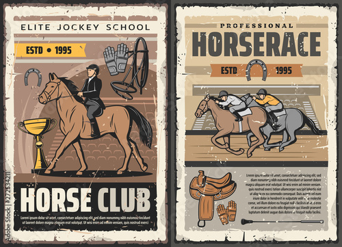Elite jockey school, professional horserace club
