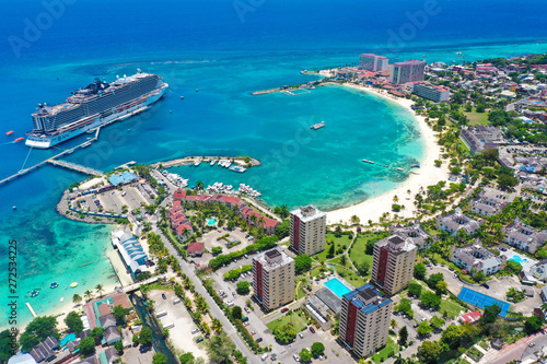 Beautiful Aerial Beach View