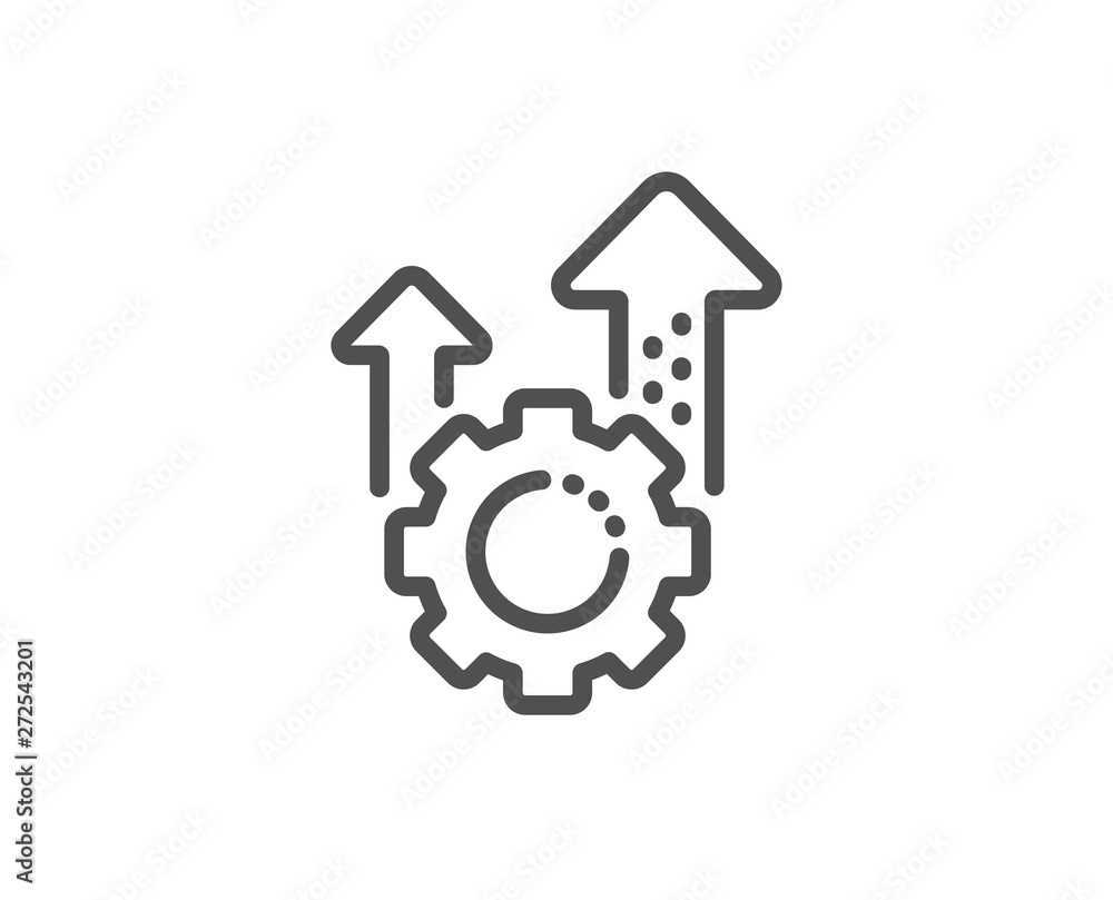 Seo gear line icon. Settings cogwheel sign. Traffic management symbol. Quality design element. Linear style seo gear icon. Editable stroke. Vector Seo gear line icon. Settings cogwheel sign. Traffic management symbol. Quality design element. Linear style seo gear icon. Editable stroke. Vector