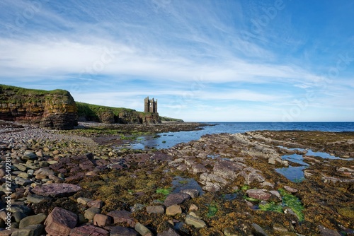 Schottland - Old Keiss - Burgruine photo