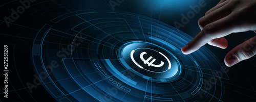 Euro Currency Money Icon Business Finance Concept photo