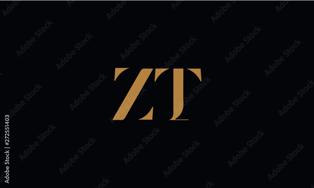 ZT logo design template vector illustration ZT logo design template vector illustration