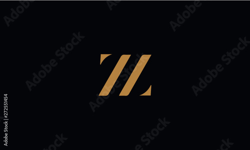 ZZ logo design template vector illustration