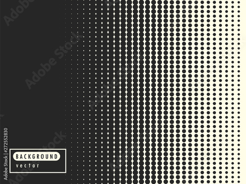 Vector abstract, retro halftone dots. Overlay element. Black dots, circles on a light isolated background.