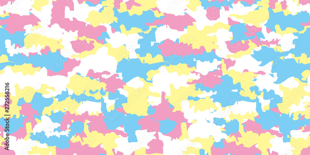 Camouflage background. Seamless pattern.Vector. 迷彩パターン Camouflage background. Seamless pattern.Vector. 迷彩パターン
