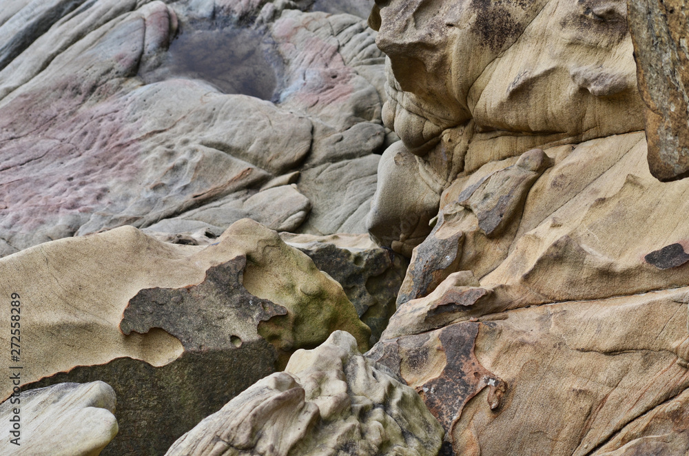 Rock Formation Larrabee State Park Washington Beach Rock Formation Larrabee State Park Washington Beach