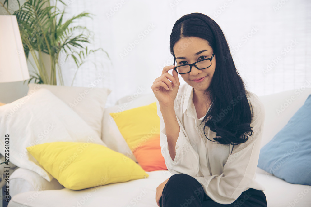 Education happy woman teacher wear glasses look at camera and smile. education college student. Education happy woman teacher wear glasses look at camera and smile. education college student.