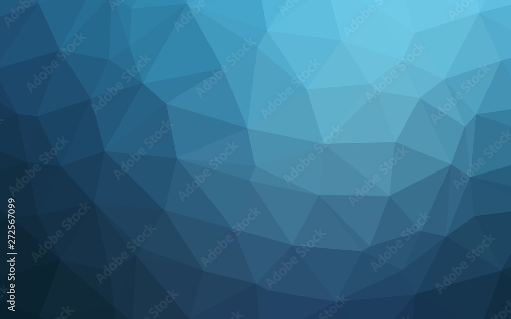 Light BLUE vector abstract polygonal texture. Light BLUE vector abstract polygonal texture.